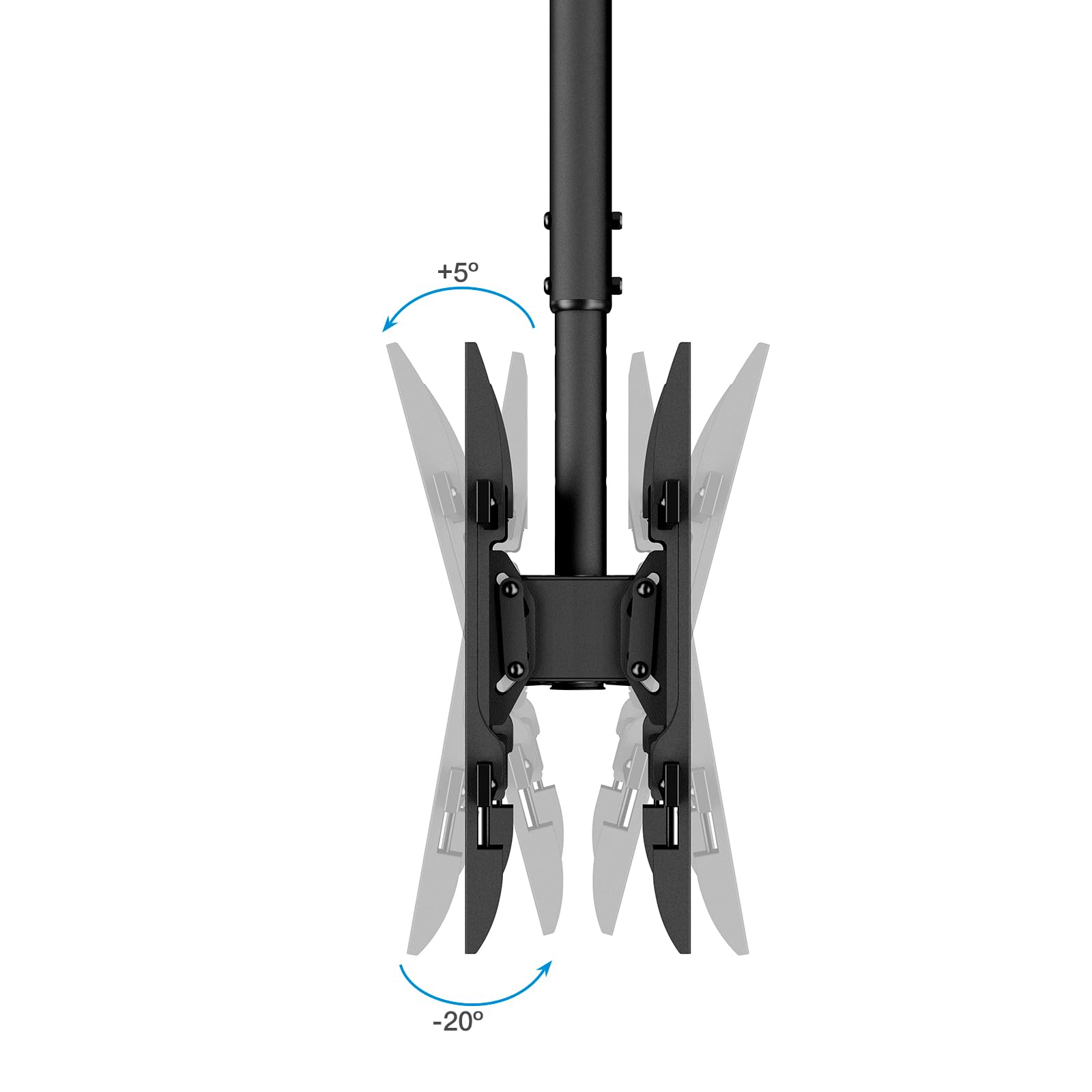 Tooq Lpce2286tsli-b Ceiling Tv Bracket One Size