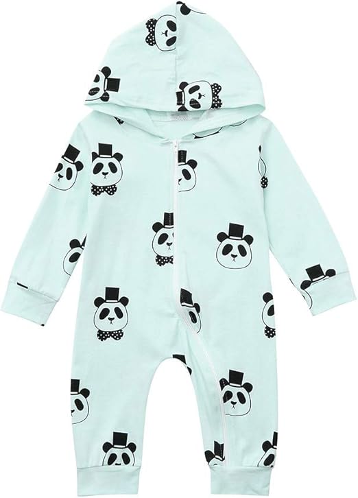 Beauace Baby Mädchen Strampler Set - Langarm Body Mit Reißverschluss & Stirnband, Süßer Schleifendruck