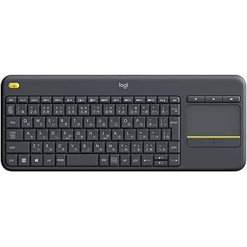 Logicool ロジクール ワイヤレス タッチキーボード K400pBK