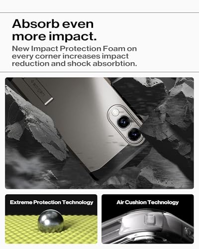 Image of Spigen for Galaxy S25 Edge Case, Tough Armor MagFit [Kickstand] [Compatible with MagSafe] [Military-Grade Protection] - Gunmetal