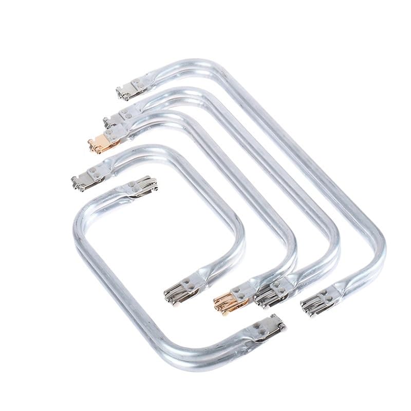 Metalowe zapięcia do torebek, 10 SZTUK 20-30 cm Metalowa Rama Do Torebki Aluminiowa Rurka Uchwyt Akcesoria Do Torebek Części Sprzęgła Zapięcie Kiss Lockv(20cm-10pcs)