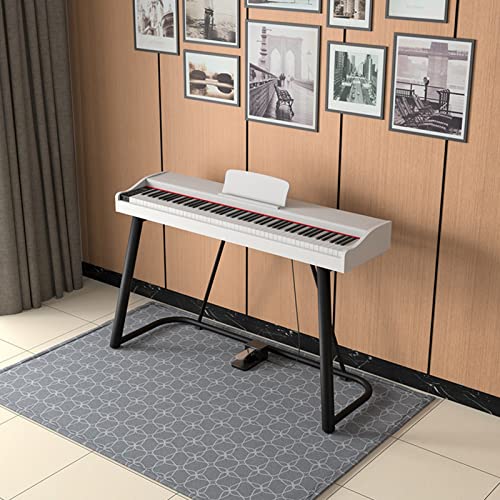 Piano à clavier 88 touches Piano numérique tactile pleine grandeur avec support Pédale de maintien Clavier électronique portable Support de piano Bluetooth MIDI for débutants Adultes Enfants (Color : - Les Beatles, Paul McCartney, John Lennon, RIngo Starr, George Harrison Piano à clavier 88 touches Piano numérique tactile pleine grandeur avec support Pédale de maintien Clavier électronique portable Support de piano Bluetooth MIDI for débutants Adultes Enfants (Color : – Image 3
