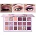 Ucanbe Nuevo 18 Colores Maquillaje Paleta de Sombra de Ojos Brillo Mate...