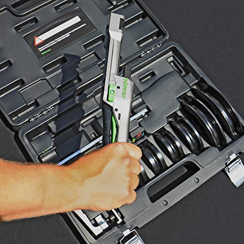 Hilmor Compact Bender Kit with Reverse Bending Attachment for 1/4" - 7/8" Tube and Pipe Bending, Black, CBKRB 1926598