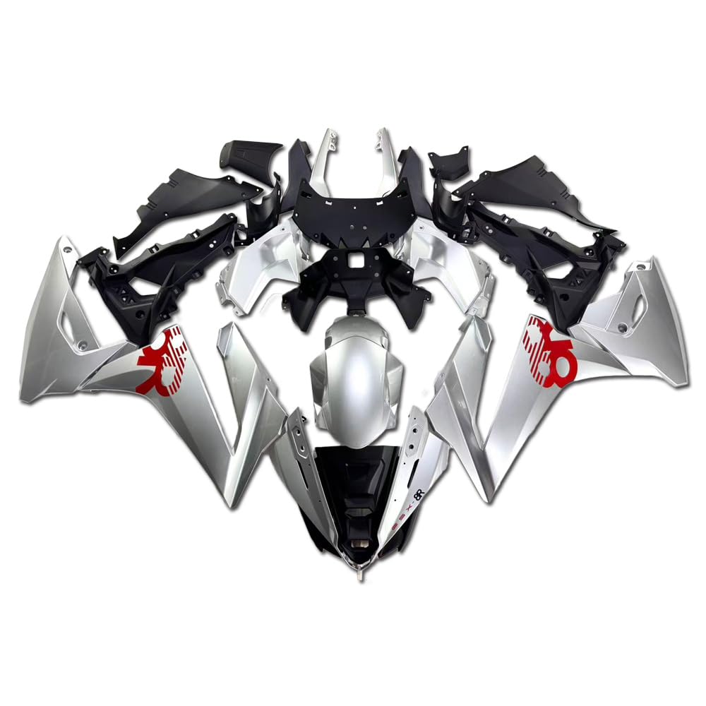 Amazon.com: NT Fairing Silver Black Fit for Suzuki 2024 2025 GSX8R