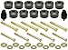 NEW ROCKJOCK BODY LIFT KIT,1",COMPATIBLE WITH 87-06 JEEP WRANGLER TJ,LJ,YJ,SPACERS,BUMPERS,ETC