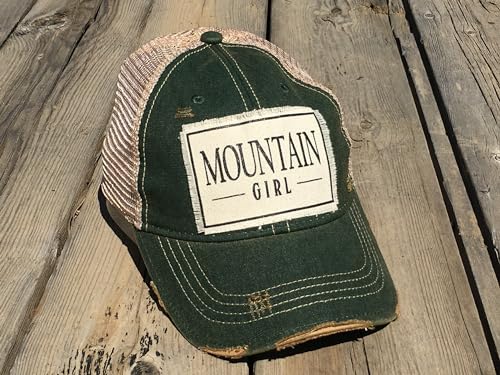 VINTAGE LIFE Mountain Girl Cap Verde Oscuro miniatura 2
