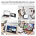 Bunosdias Kwumsy KX 15.6'' Triple Portable Monitor for Laptop Screen Extender Dual Monitor Extender, USB-A/Type-C/HDMI, Plug and Play for Windows/MAC/Android (11.6 Inches)