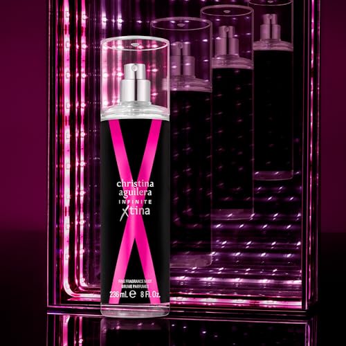 Christina Aguilera - Infinite Xtina Fine Fragrance Mist, Fruchtig-blumiger Amber mit Noten von Rosa Guave, Rosa Jasmin und Modernem Amber… – Ansicht 3