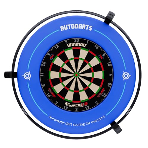 AUTODARTS Vantage Auto Dart Scoring System | Smart Dart board Camera Scorer | Real-Time Score Tracking, Easy Setup, Darts Scoreboard Electronic for Steel Tip Darts -Compatible with Winmau Plasma Light