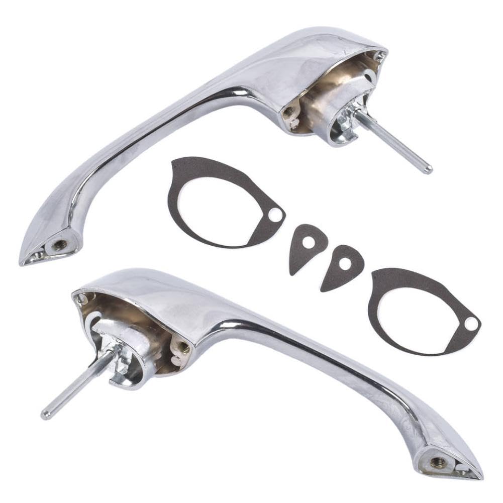 qGZeaYjjE Exterior Door Handles Set Compatible with Firebird Camaro 1967 1968 1969