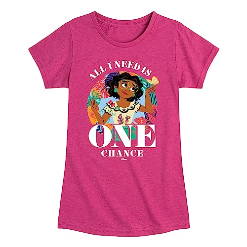 Disney - Encanto - All I Need is One Chance - Toddler & Youth Girls Short Sleeve Graphic T-Shirt