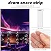 BESPORTBLE Strand Snare Drum Wire Belt for Percussion Instruments Easy Install Replacement for Snare and Box Drums Enhances for Music Enthusiasts