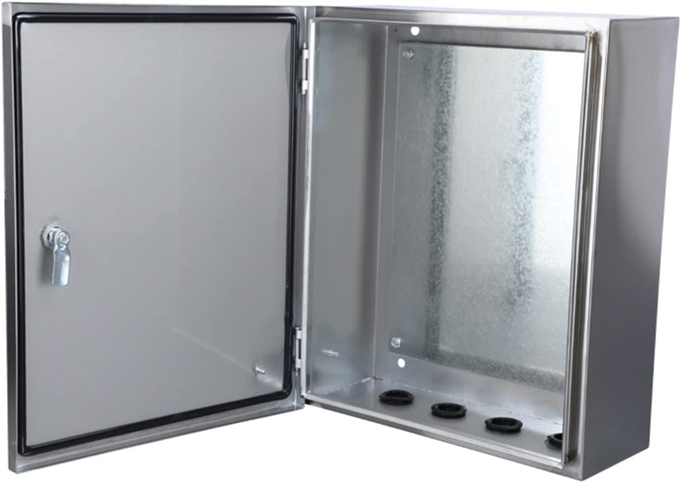Cajas de empalmes eléctrica Caja Eléctrica De Acero Inoxidable, Caja De Conexiones IP 67, Caja De Medidor, Cajas De Proyecto Montadas En La Pared Con Placa De Montaje, Caja De Control Interior Y Exter
