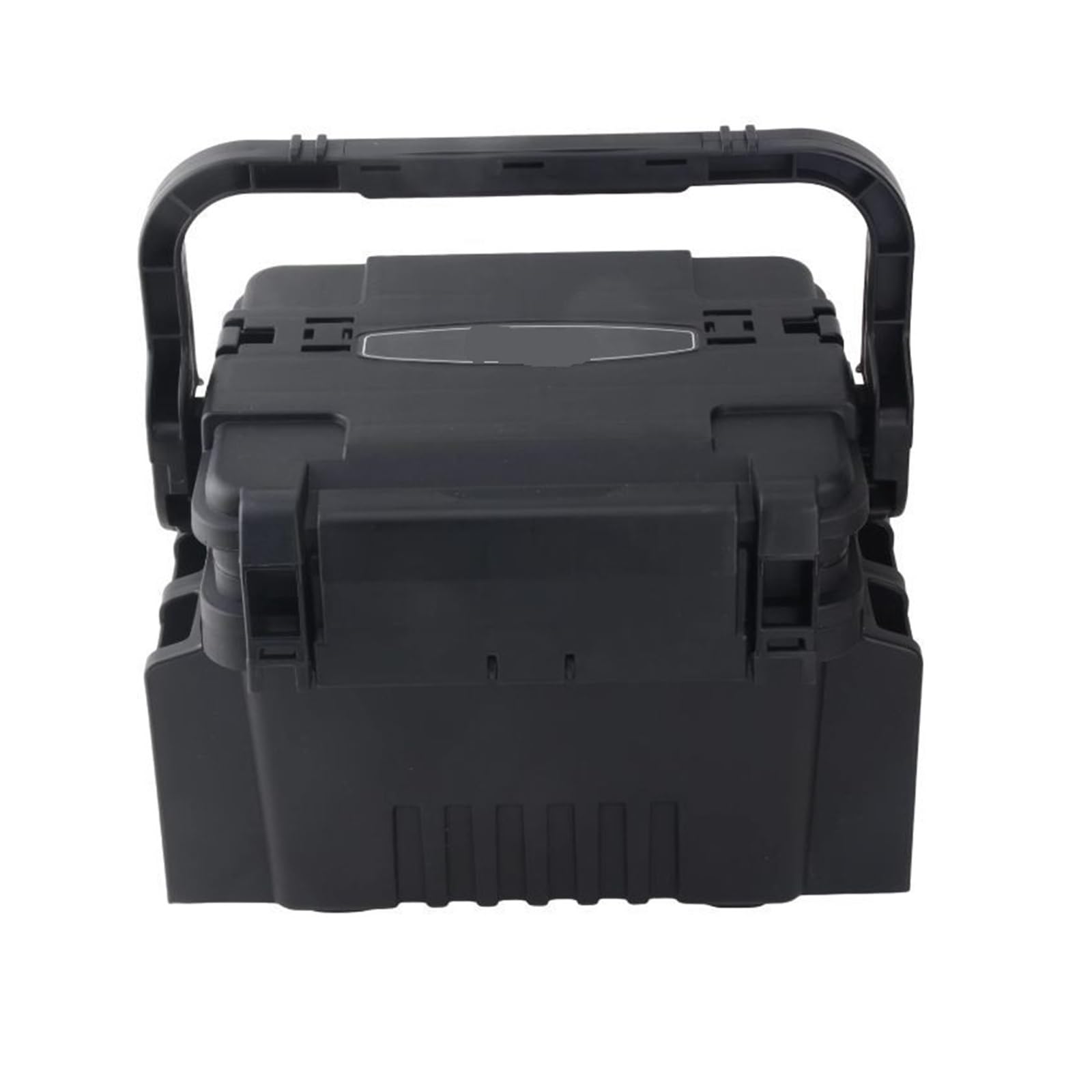 Large Multi-Function Fishing Tackle Organizer Thickened Storage Box(Black S 1pc box)
