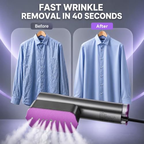 Travel Steamer for Clothes 110 220V Portable Handheld Garment - image 4