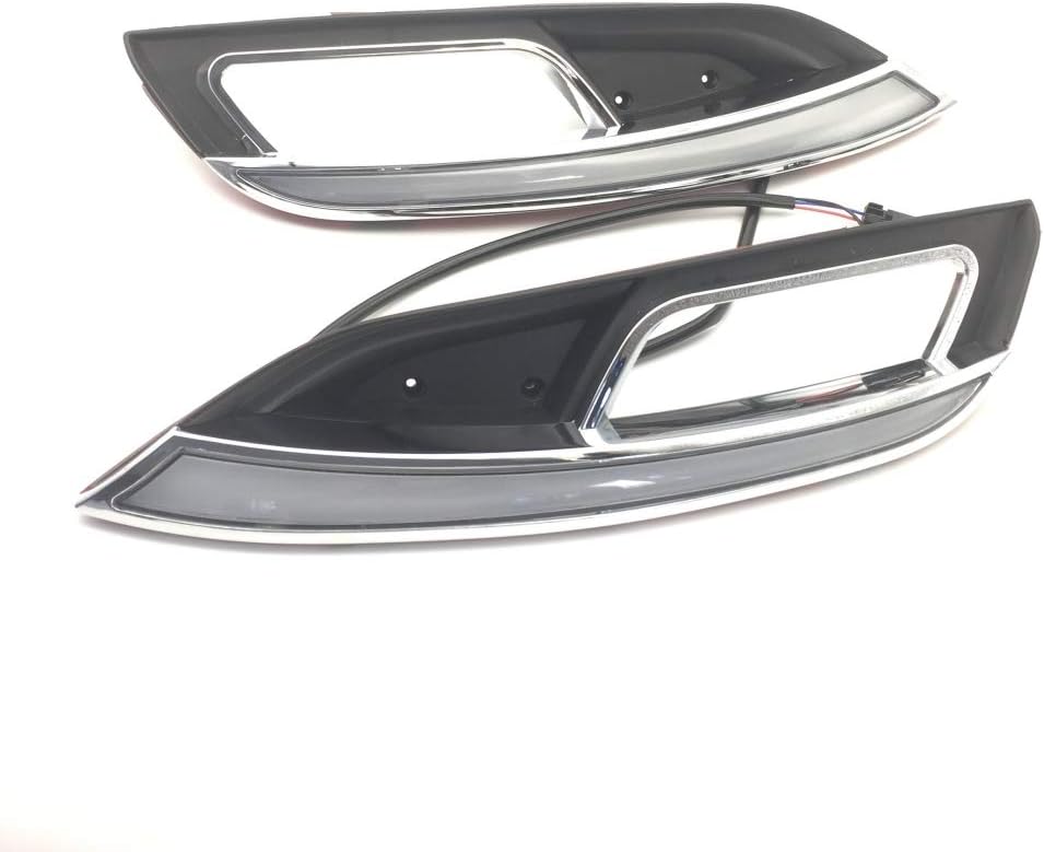 Daytime Running Lights DRL Fog Lights Bezel White light Color for Kia Cerato Forte K3 2014 2015 2016