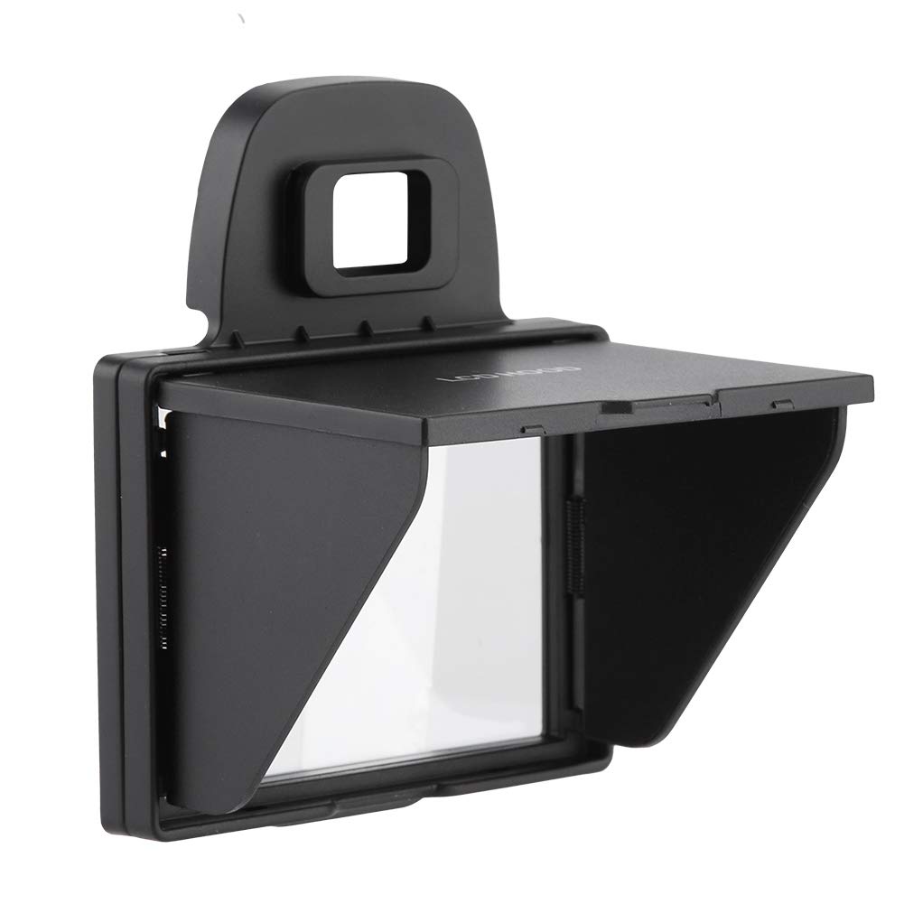 VBESTLIFE LCD Bildschirm mit Aufklappbarer Kapuze, LCD Screen Protector up Kamera Sonnenschutz Hood Cover Sonnenschutzhaube für D7100 / D7200 Kamera