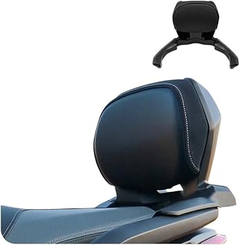 Passenger backrest For FORZA 350 ADV ADV250 2022 2023 2024 2025 Motorcycle Black Rear Passenger Seat Tailstock Rest Cushion Pad