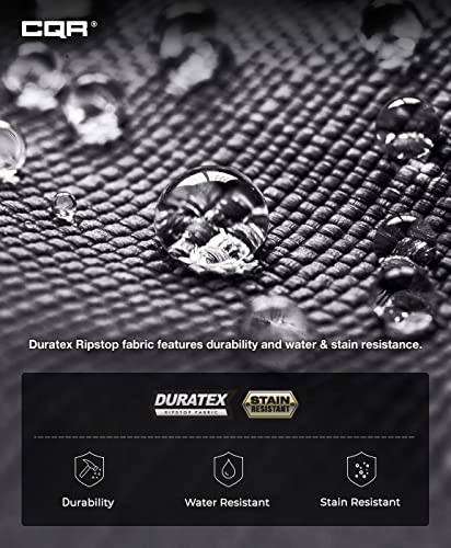 Cqr Men's Tactical Pants, Water Resistant Ripstop Cargo Pants, Lightweight Edc Hiking Work Pants, Outdoor Apparel, Duratex Mag Pocket Charcoal, 36W X 36L #TOP6