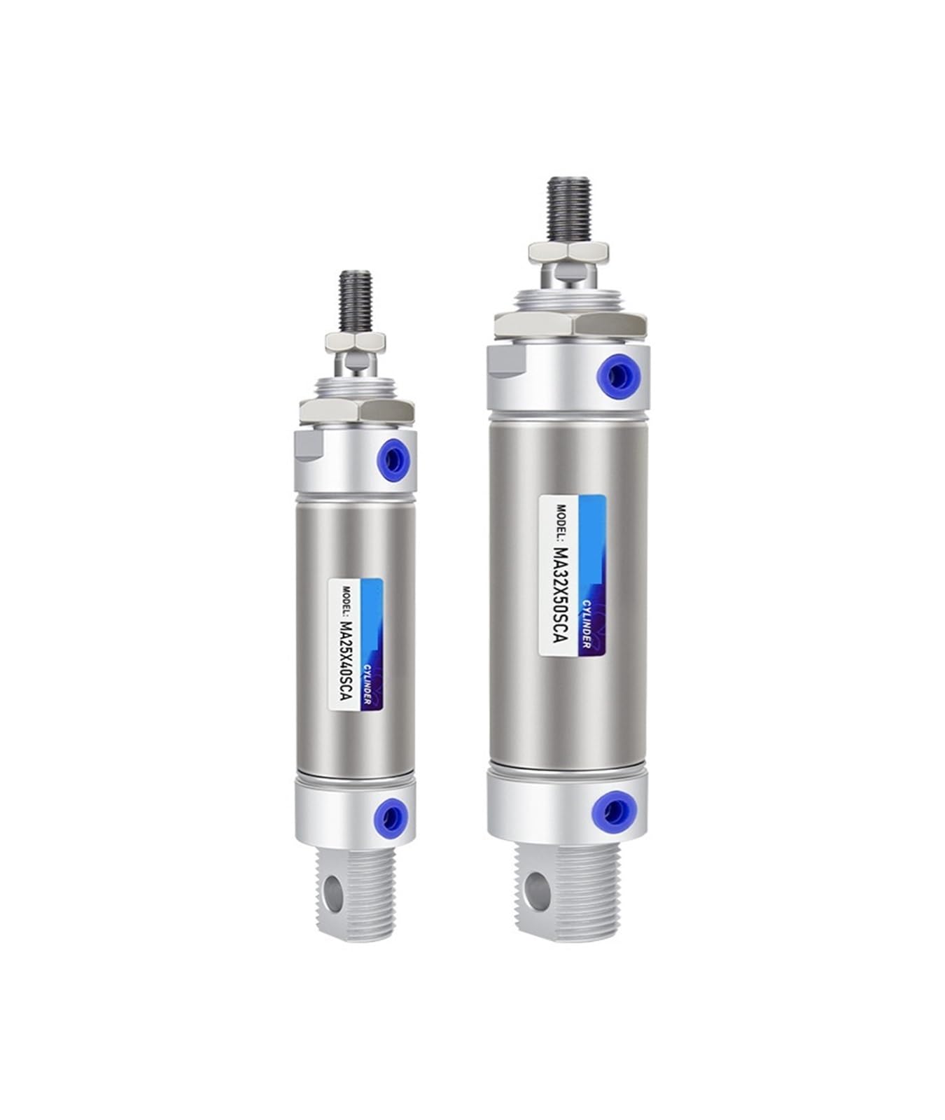 Mini-stylo pneumatique rigide en acier inoxydable de précision MA32-S - 4