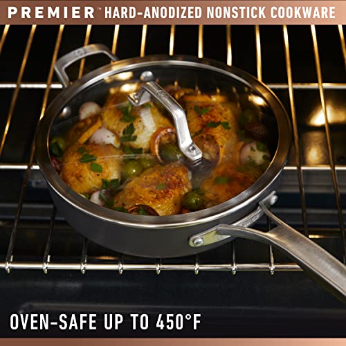 Durable 11-Piece Nonstick Cookware Set for Kitchen