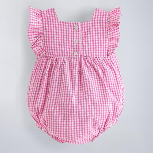 Image of Hopscotch Cotton Bow Applique Onesie
