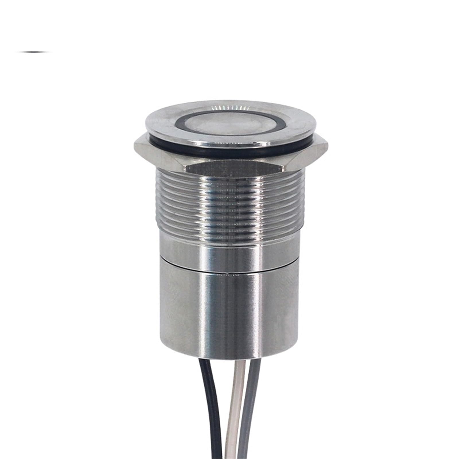 1 sztuk/przełącznik inteligentny czujnik dotykowy 12 V chwilowy czujnik zatrzaskowy LED przełącznik światła przycisk 16/19/22/25/30 mm IP69K DC 6 V 24 V kontrola opóźnienia (brak diod LED, 16