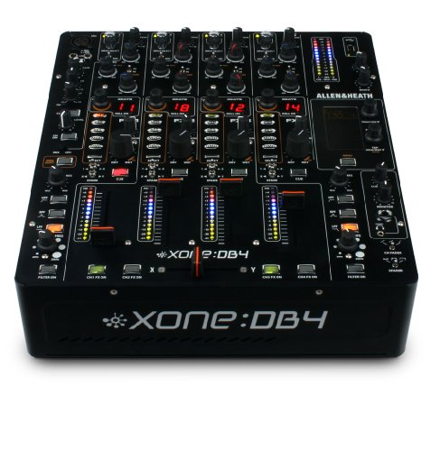 Great Features Of Allen & Heath Xone:DB4 4 Channel Digital DJ Mixer With Effects