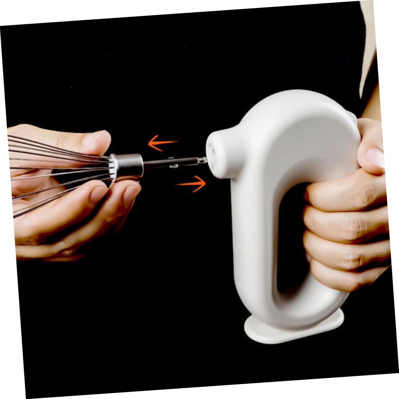 Sbattitore Elettrico 1500ma Bianco Ricaricabile Portatile