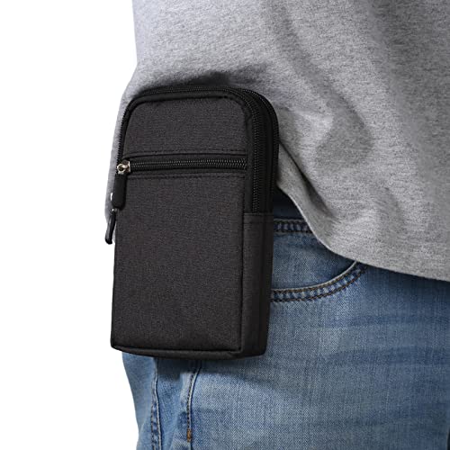 Avizar Étui Ceinture Universel Pour Téléphone Pliable Cuir Fermeture Aimantée Marron - Coque Téléphone - | Muséericorde - 2