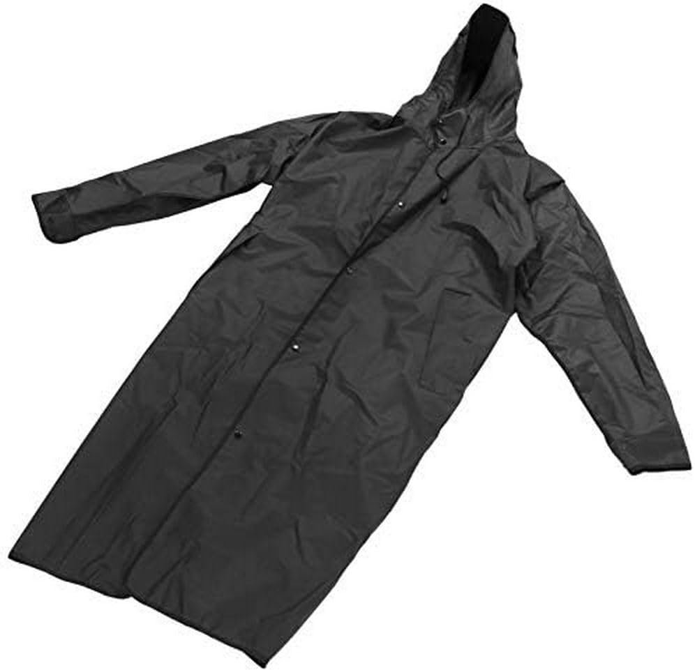Casual Solid Men Raincoat (Eva_Black-b-W)-image-15