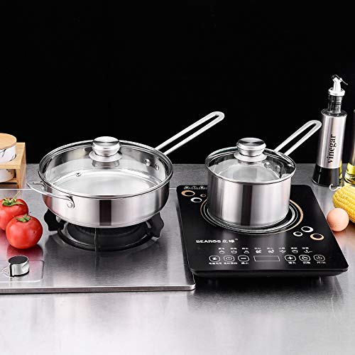 Ustensiles de cuisine marmite à soupe et poêle induction inox 304