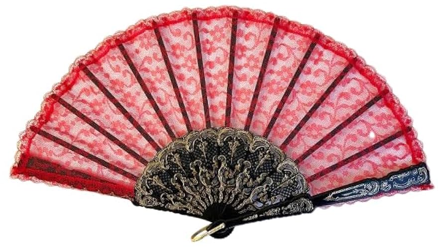 Amazon.co.jp: [Dessus Dessous] ラメ入りレース扇子バレエ用品