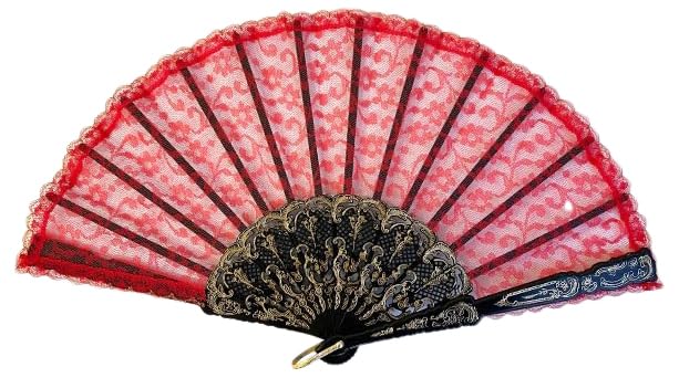 Amazon.co.jp: [Dessus Dessous] ラメ入りレース扇子バレエ用品