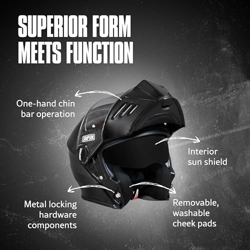 Simpson Mod Bandit Carbon Modular Helmet