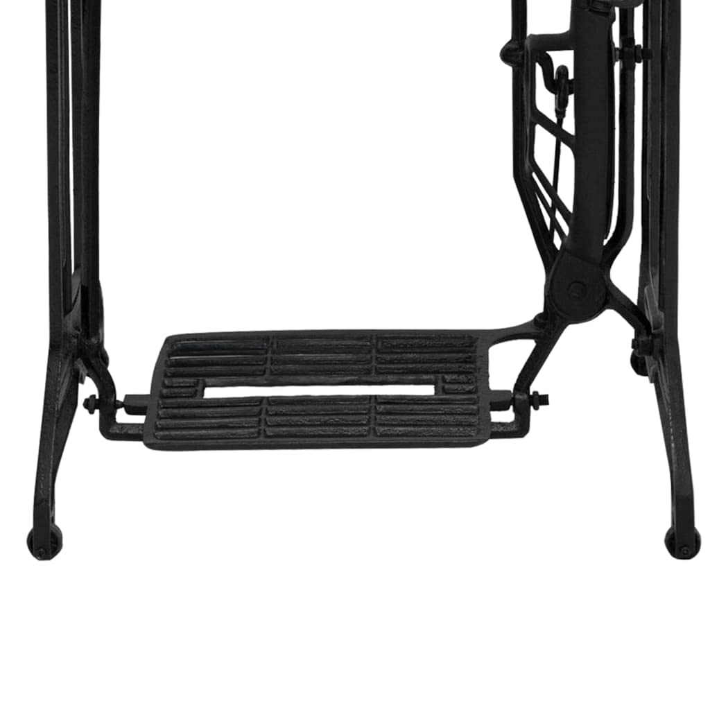 Mesa consola para máquina de coser, 110 x 40 x 75 cm, mesa de madera maciza, diseño vintage, para salón, dormitorio, pasillo
