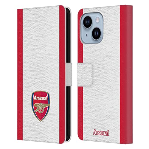 Coque Portefeuille Cuir Arsenal FC avec Licence Officielle pour iPhone 14 Plus