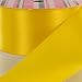 4" Yellow Double Faced Satin Ribbon 3 yard Reel