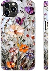 Marble Pressed Flowers