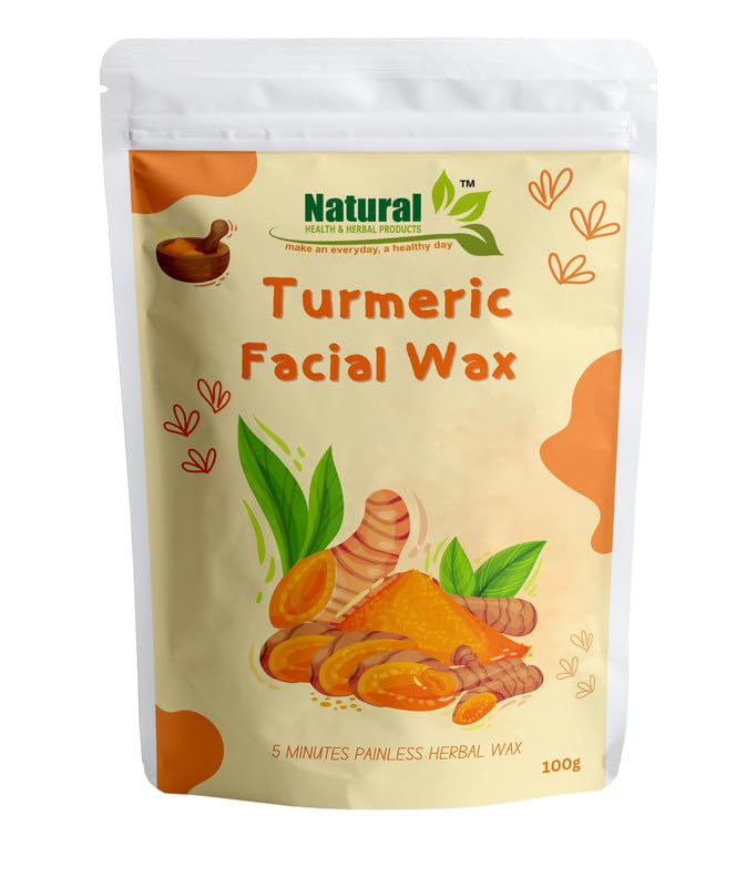 Buy Natural Herbal & Herbal Products Turmeric Painless Facial Wax