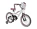 Hello Kitty Girls Bike, White/Black/Pink, 18"/One Size