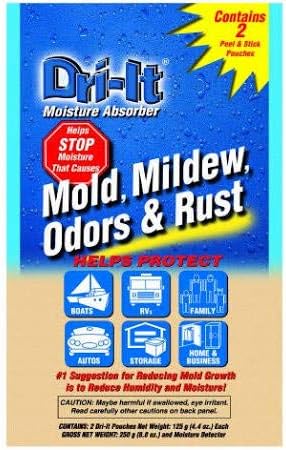 SATELLITE 30660 Dri-It Moisture Absorber with Disposable Peel & Stick Backing44; Pack of 2
