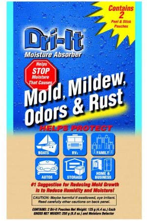 SATELLITE 30660 Dri-It Moisture Absorber with Disposable Peel & Stick Backing44; Pack of 2