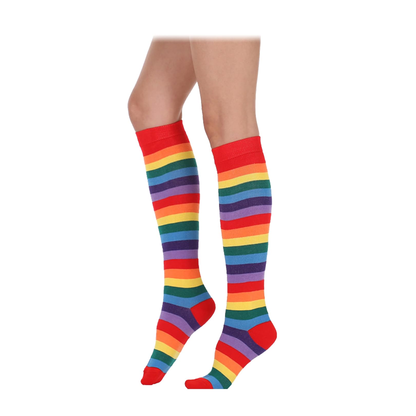 BinXiaoQin Pride Socken Regenbogen - LGBTQ Socken Damen CSD Socks