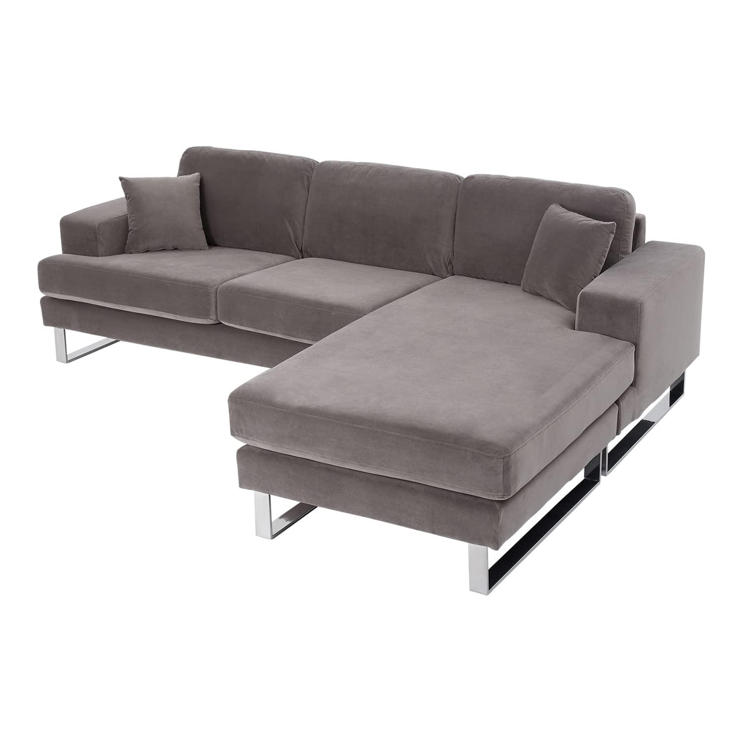 （.さま専用）ロウヤ LOWYA グレー ベルベット調 カウチソファ ベルベット調3人掛けカウチソファ ローソファ | 【公式】LOWYA