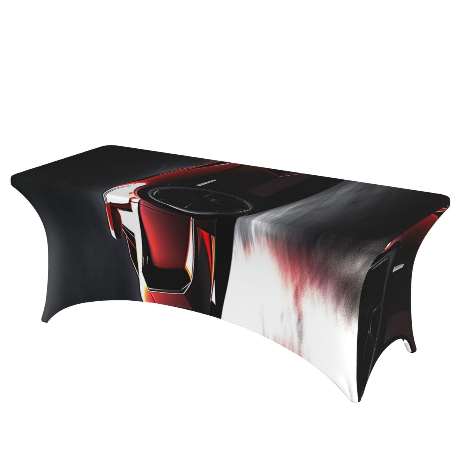 Nappe de voiture de 1,8 m lavable et housse de table élasthanne pour buffet rectangulaire