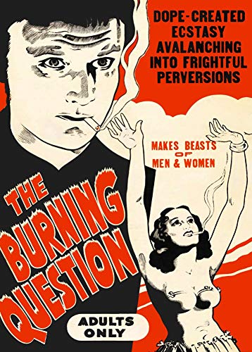 Vintage-Propaganda Drug la combustione detto