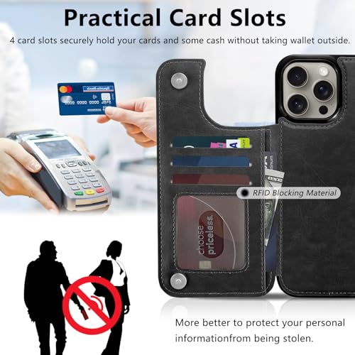Étui de protection iPhone 15 Pro Max antichoc pour éviter les rayures d'écran