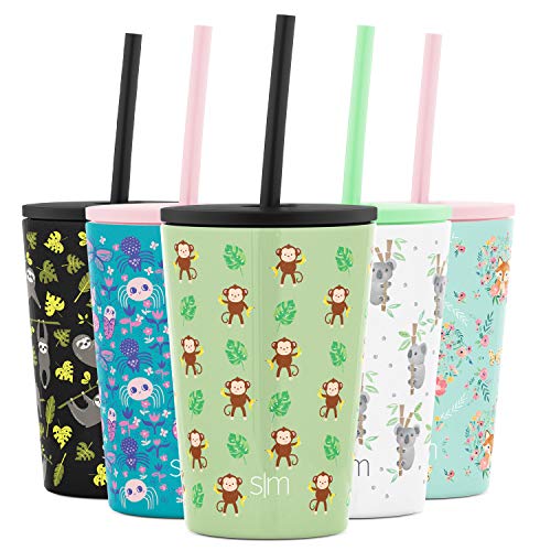 Simple Modern Kids Cup 12oz Classic Tumbler with Lid and Silicone Straw